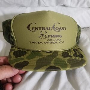 BRAND NEW VINTAGE CENTRAL COAST   SPRING TRUCKER HAT